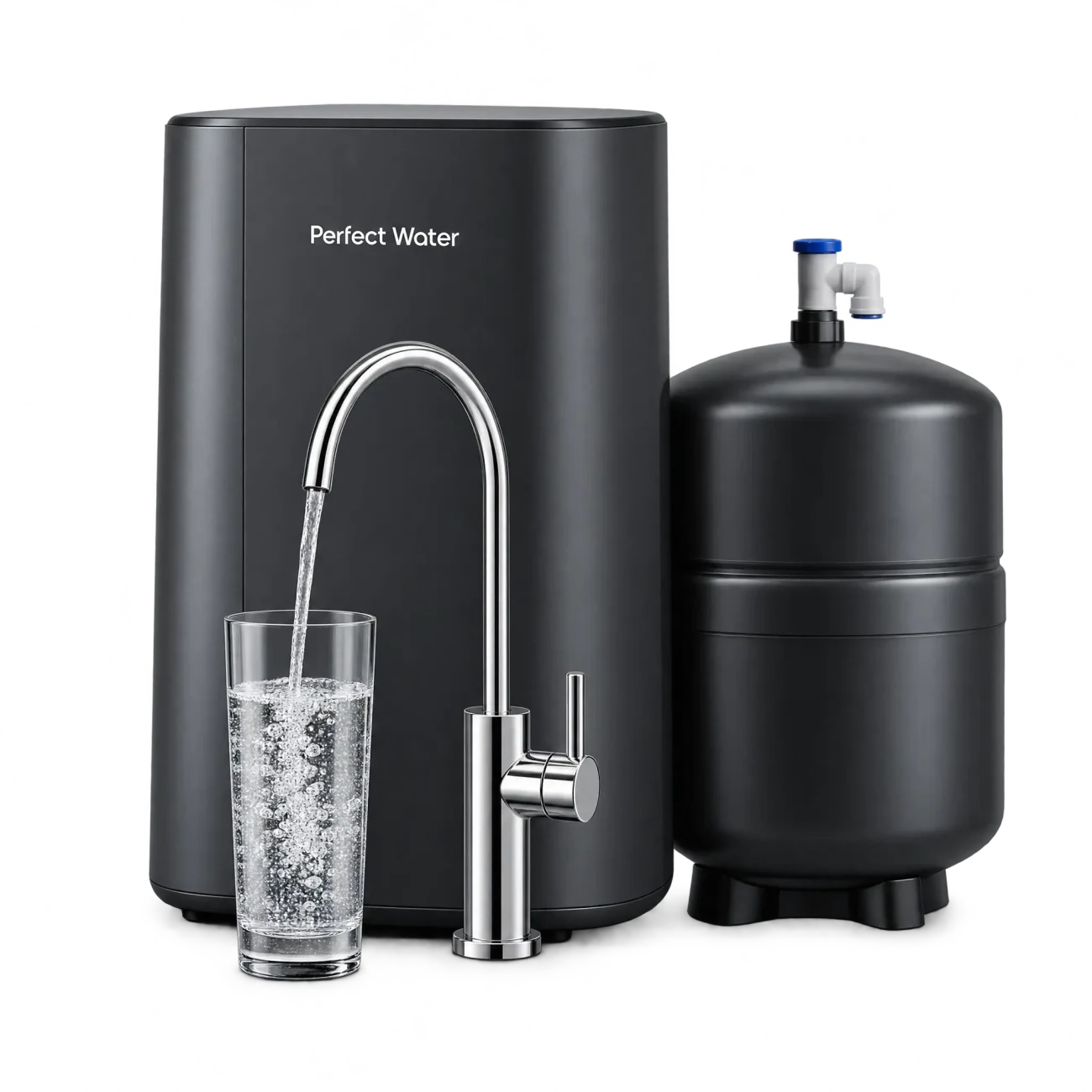 Reverse-osmosis drinking-water station